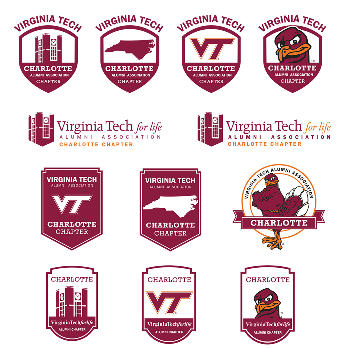 Virginia Tech Chapter Logos